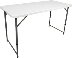 Location de mobilier : location table pliante CANEJAN